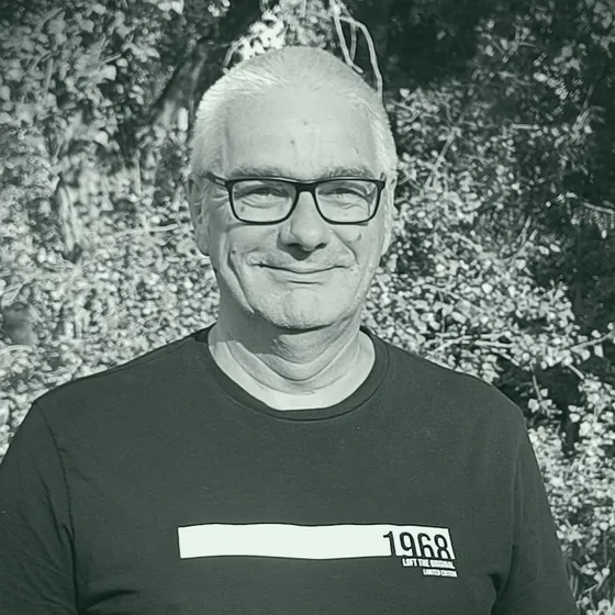 Portret van Ron Hoskens